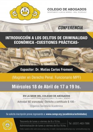 INTRODUCCION A LOS DELITOS DE CRIMINALIDAD ECONOMICA -CUESTIONES PRACTICAS-